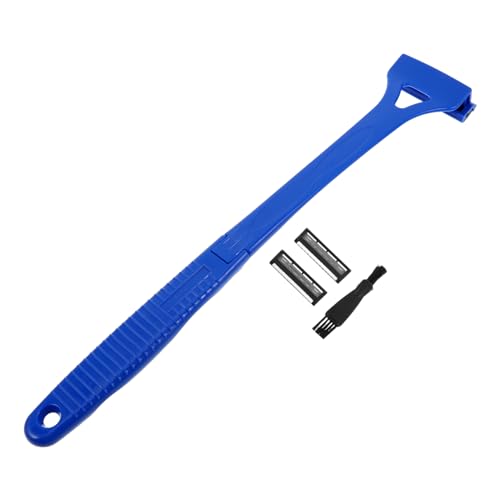 Mobestech Maquinilla Manual Triple para Afeitar Cuerpo y Espalda Recortadora Precisa para Hombre y Mujer Afeitado Húmedo y Seco Diseño Innovador para Piel Sensible para Viajes