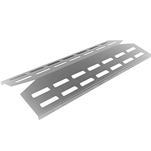 EWH Gasbarbecue voor Landmann Rexon 4.1 van roestvrij staal (35,5 x 13,5 x 2,8 cm)