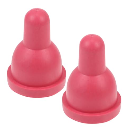 Gatuida 2 Piezas Tetinas para Cabritos de Caucho Natural Resistentes y Duraderas Chupetes para Alimentación Artificial de Corderos Terneros y Otros Animales de