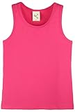 Lilax Girls' Racerback Tank Top 8 Hot Pink