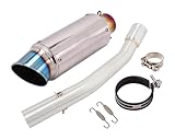 Per Yamaha R1 YZF-R1 1998 1999 2000 2001 2002 2003 Silenziatore di scarico moto Fuga Mid Link Pipe Moto Terminale di scarico Silenziatori