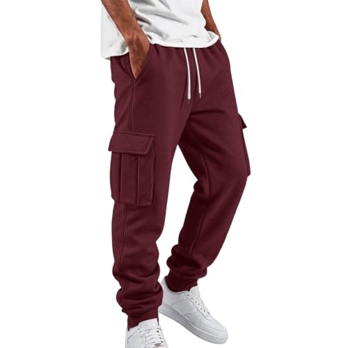 Cargo Pants for Men Baggy Drawstring High Waisted Joggers Cargo Joggers - image 1