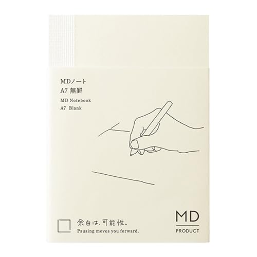 MD Cahier Midori 15372006 carnet de notes vierge minimaliste format A5