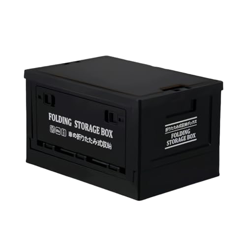 MAKETOMONEY 収納ボックス 折りたたみ 収納ケース 折りたたみコンテナ 木製の蓋付き 積み重ね おしゃれ 組立簡単 多機能 強い耐荷重 大容量 アウトドア 衣類 布団 おもちゃ 小物 衣装ケース 家庭用 オフィス 車 寝室 防塵 防カビ 防湿 (