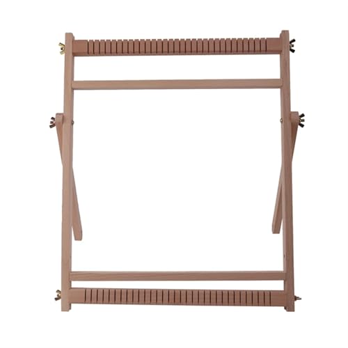 Métier à tisser en bois noble de hêtre, cadre de tapisserie rigide