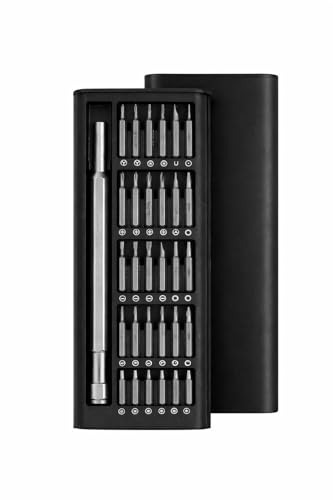 Kit Chave de Fenda de Precisão 24 em 1 com Estojo Magnético – Conjunto Profissional para Reparos em Celular, Notebook, Relógios, Óculos e Eletrônicos