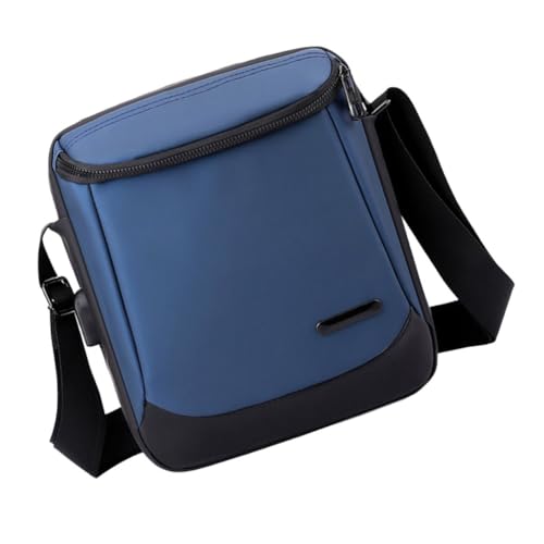 Sac Épaule Homme Bandoulière FRCOLOR : Grand Grand Cabas Toile Vintage Besace Compartiment Intérieur