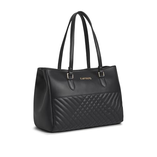Image of Caprese Sunny Tote Medium Bag for Women with Multi-Compartment & Comfortable Straps | Ideal for 16 inch Laptop Bag | Stylish, Durable Design for Work, Travel, Shopping & Daily Use