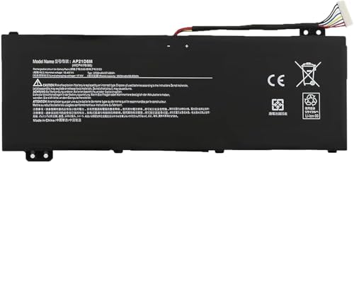 Image of WISTAR AP21D8M Laptop Battery for Acer Nitro 5 AN515-46 AN515-47 AN515-58 Nitro 16 AN16-51 Nitro V 15 ANV15-51 Series Notebook 15.4V 3733mAh 57.48Wh