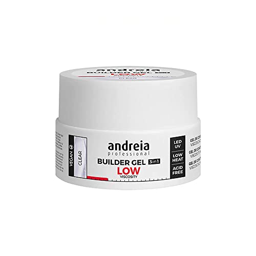 Gel pour ongles Builder Low Viscosity Andreia transparent modelage
