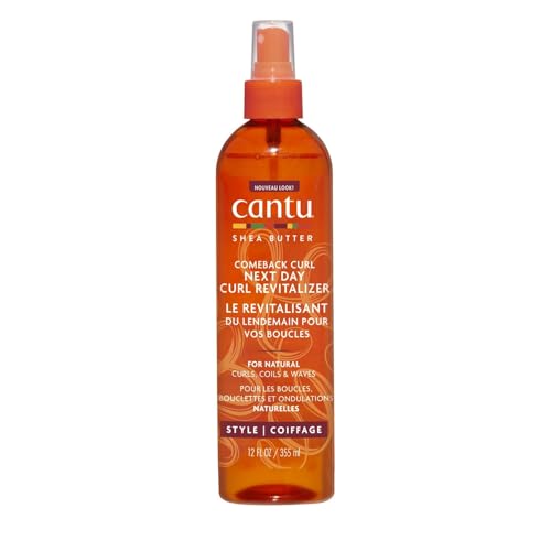Spray Revitalisant pour Boucles Cantu : Votre Routine Matinale pour Cheveux Bouclés Exotiques