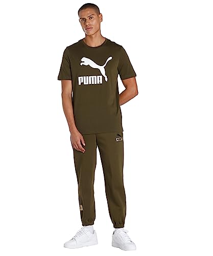 Image of Puma Men Cotton Regular Fit T-Shirt