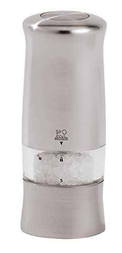 Paderno Peugeot Zeli Moulin électrique en Acier, 5,6 x 5,6 x 14 cm
