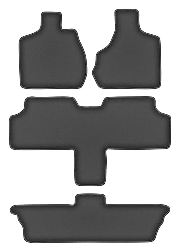 Tapis de sol pour Chrysler Voyager IV version 7 personnes protection velours Durban