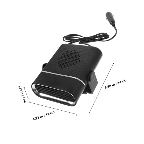 Chauffage pour voiture portable avec dégivrage rapide et désembueur auto