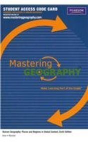 Buy Mastering Geography - Standalone Access Card - for Human Geography ...