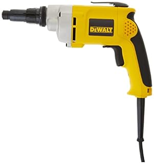 DEWALT Drywall Screw Gun, Variable Speed Reversible, 6.5-Amp (DW267), 0.25