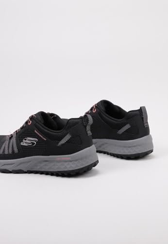 Skechers Skechers Escape Plan Womens Fashion Trainers in Black Pink - 10 US