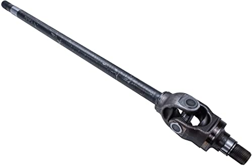 Image of Detroit Axle - Front 2pc U-Joint CV Axles for 2005-2014 Ford F-250 F-350 Super Duty, 2006 2007 2008 2009 2010 2011 2012 2013 2 U-Joint CV Axles Assembly Replacement