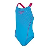 Speedo Medley Logo MDLT JF Blue/PINK Pool/Electric PINK - 164