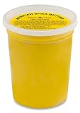 Raw African Shea Butter 32 oz Bulk Unrefined Grade A 100% Pure Natural Yellow / Gold From Ghana DIY Crafts, Body Butters, Lotion, Cream, lip Balm & Soap Making, Eczema, Psoriasis And Aid Stretch Marks