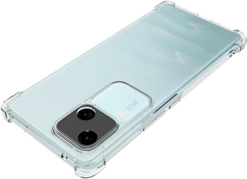 Image of Case Creation Brand - Mobile Cover for Vivo V30 Pro (Soft & Flexible Back Case), Transparent