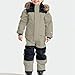 Boys Girls Snow Suit Ki_DS Fashion One Piece Snowsuit Girls Ski Outfit Waterproof Snowboard Suit Teen Winter Clothes
