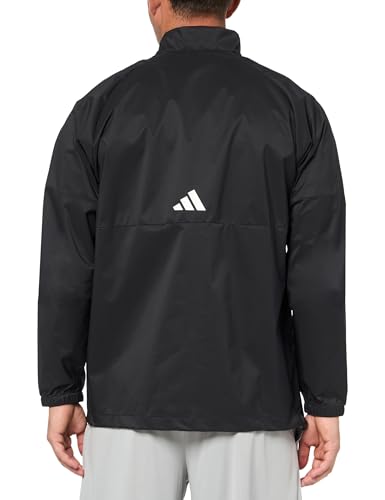 Blouson adidas Core Provisional homme noir en taille L zippé imperméable