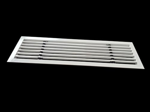 Image of Aluminium Powder Coated Grill, Grill for ac, hvac, ventilation grill, home grill, ac grill,Return Air Grill for Wall, Sidewall and Ceiling (WHITE, 16 inch*4 inch)