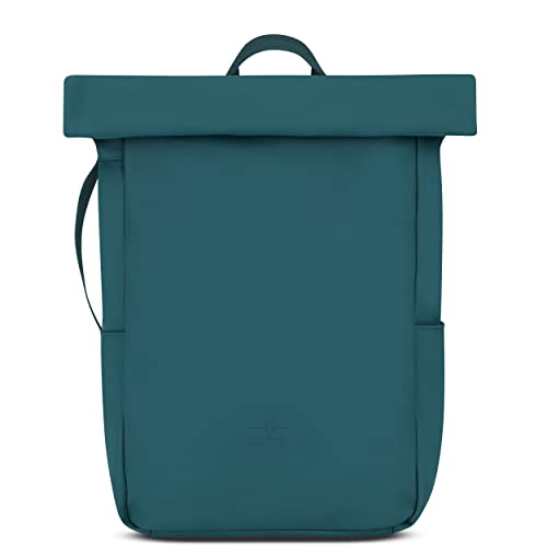 Johnny Urban Zaino Porta PC Donna Uomo Blu - Henry - Rolltop per Lavoro Viaggio Università - Scomparto per Laptop 16 Pollici - 15-19L - Idrorepellente