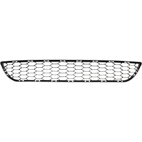 Front Bumper Face Bar Grille Grill Replacement Lower Plastic Textured Black Pnm13132 #TOP12