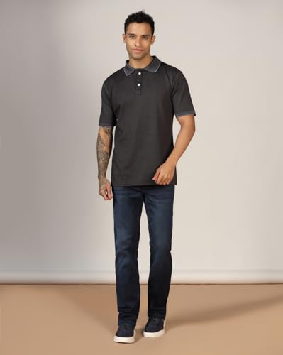 Image of Leriya Fashion T Shirt for Men || Men T-Shirt || Men Polo T-Shirt || Men Plain T-Shirt || V-Neck Collar Tshirt