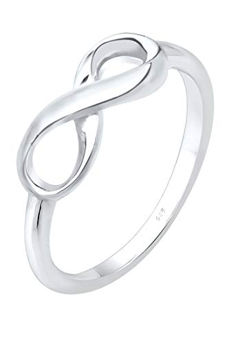 Elli - Anillo de plata de ley con ónice, talla 14 (17,2 mm) Elli - Anillo de plata de ley con ónice, talla 14 (17,2 mm)