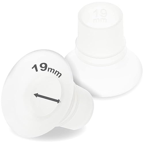 Nenesupply Inserto de brida de 0.591 in compatible con piezas de bomba de brida Elvie Stride Reemplazo de brida Momcozy Medela Flange Willow Reduce