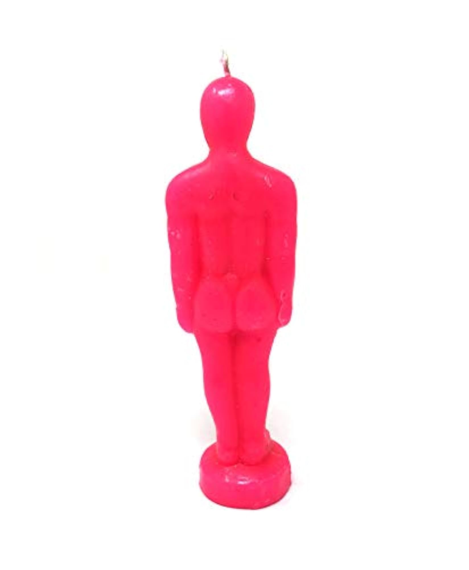 Decorative Candles Man Pink