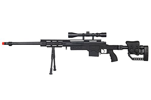 Well VSR-10 Bolt Action Spring Sniper Airsoft Rifle w/Scope (OD Green)