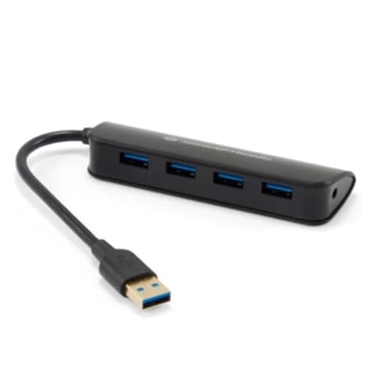 Conceptronic C4PUSB3 4-Port USB 3.0 Hub - USB 3.0 SuperSpeed ​​5Gbps