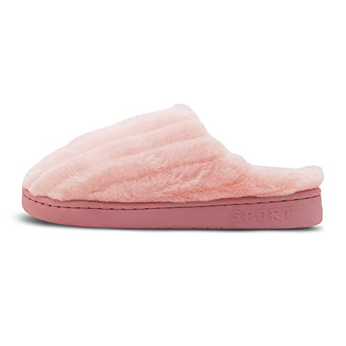 Image of VRITRAZ Women's Comfort Slip On Closed Toe Warm Winter House Clog Indoor Slipper with Cute Print and Degins