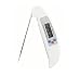 Produktbild LILINA Folding Probe Kochen Thermometer Digital Fleisch Thermometer Wireless Wasserdicht Genaue Instant Lesen Lebensmittel Detektor Für Kochen, Zucker, Marmelade, Wasser, Grill, Grill, Geflügel,White