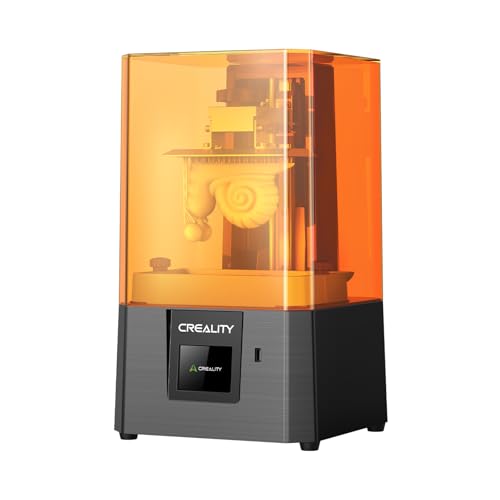 Creality 3D Printer HALOT R6 Resin 3D Printers:Upgraded Light Source with High-Precision Printing LCD Monochrome Screen,