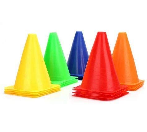 LIFE HUB 6 Inch Agility Cone Marker Set for Practice and Training (Pack of 5, 10, 15, 20) (Pack of 15) (B0993TP7Z2) Amazon Price History, Amazon Price Tracker