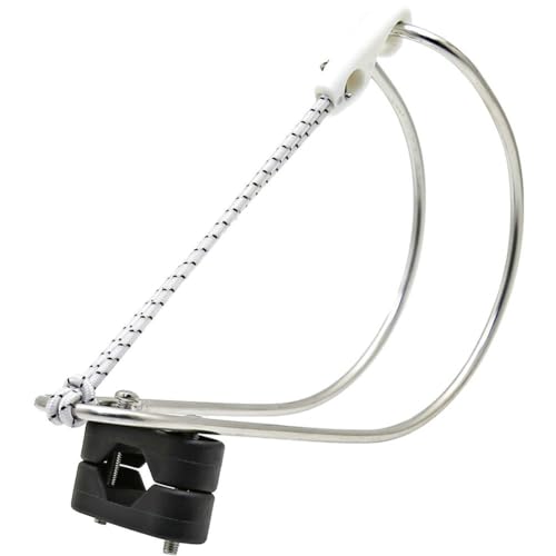 Lpitoy Soporte De Anillo Salvavidas De Acero Inoxidable, Soporte De Herradura, Soporte De Anillo De Natación, Soporte De Herradura Salvavidas para Barco Marino