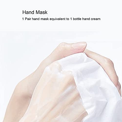 Nourishing Hand Peel Mask, 40g Hand Mask Exfoliating Moisturizing Whitening Fading Fine Lines Hand Care Mask Dry Hand Mask for Dry Hand Spa - Image 3