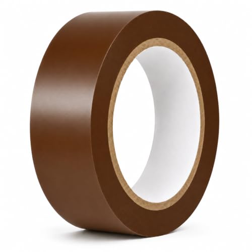 Image of GGR Supplies CVT-536 Brown Vinyl Floor Marking Tape, 1.5 x 36 Yards