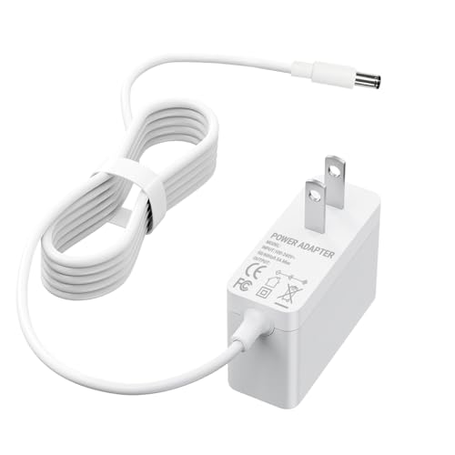12V Charger Comaptibel with Zima Dental Cleaner SG-120150020AU SG120150020AU Charging Cord White