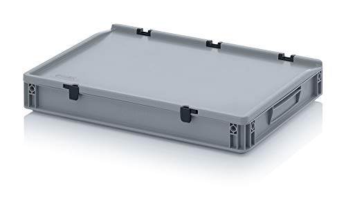 Auer - Caja de almacenaje con tapa con bisagra ED 64/75 HG, 15