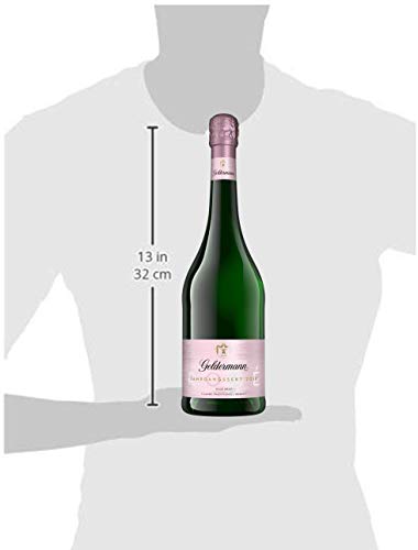 Geldermann Sekt Rosé - Jahrgang (1 x 0,75l) – ein Jahrgangssekt der Extra-Klasse - 3 Jahre in traditioneller Flaschengärung gereift