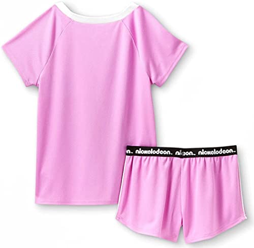 Nickelodeon Love The 90's Girls 2pc Pajama Set, Purple, 102