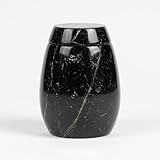 Naturstein Urn Middel 750 ml Marmor Schwarz