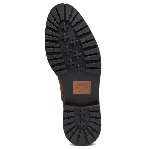 Johnston & Murphy Barrett Plain Toe Zip Boot – Classic Mens Ankle Boots, Leather Casual Boots for Men4